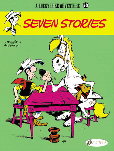 Seven Stories (Lucky Luke) book cover by R. Goscinny