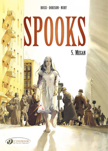 Megan (Spooks) book cover by Xavier Dorison, Fabien Nury