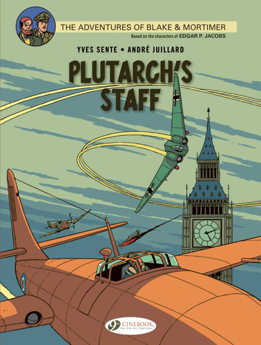 Plutarch's Staff (Blake & Mortimer) book cover by Yves Sente