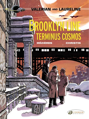 Brooklyn Line, Terminus Cosmos (Valerian & Laureline) book cover by Pierre Christin