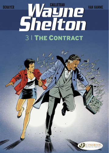The Contract (Wayne Shelton) book cover by Jean Van Hamme, Thierry Cailleteau
