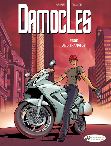 Eros and Thanatos (Damocles) book cover by Joel Callede