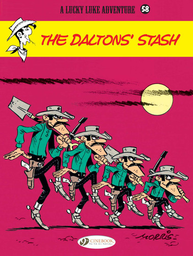 The Daltons' Stash (Lucky Luke) book cover by Morris
