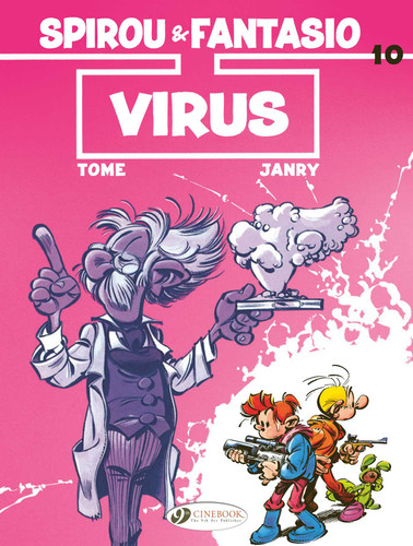 Virus (Spirou & Fantasio) book cover by Tome