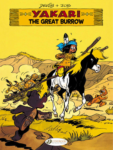 The Great Burrow (Yakari) book cover by , Job
