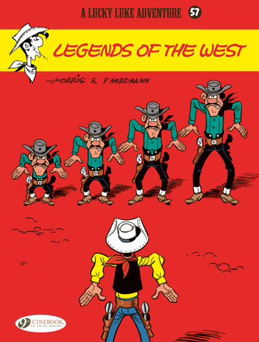 Legends Of The West (Lucky Luke) book cover by Patrick Nordmann