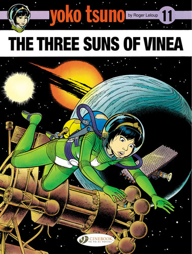 The Three Suns of Vinea (Yoko Tsuno) book cover by Roger Leloup