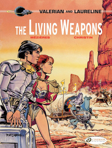 The Living Weapons (Valerian & Laureline) book cover by Pierre Christin