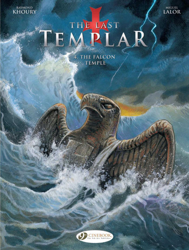 The Falcon Temple (The Last Templar) book cover by Raymond Khoury