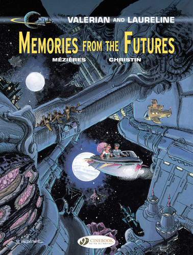 Memories from the Futures (Valerian & Laureline) book cover by Pierre Christin