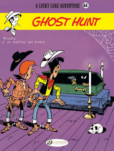 Ghost Hunt (Lucky Luke) book cover by Lo Hartog Van Banda