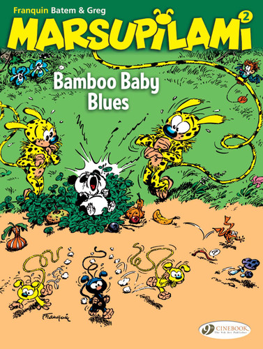 Bamboo Baby Blues (Marsupilami) book cover by Franquin