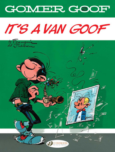 It's a Van Goof (Gomer Goof) book cover by Franquin
