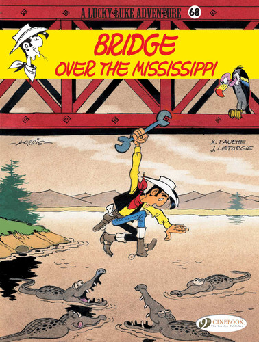 Bridge Over the Mississippi (Lucky Luke) book cover by Jean Léturgie