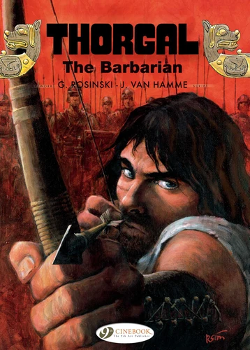 The Barbarian (Thorgal) book cover by Jean Van Hamme