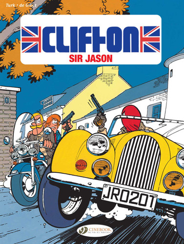 Sir Jason (Clifton) book cover by Bob DE GROOT