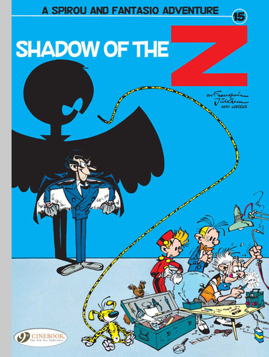 Shadow of the Z (Spirou & Fantasio) book cover by Franquin