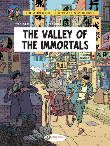 The Valley of the Immortals (Blake & Mortimer) book cover by Yves Sente