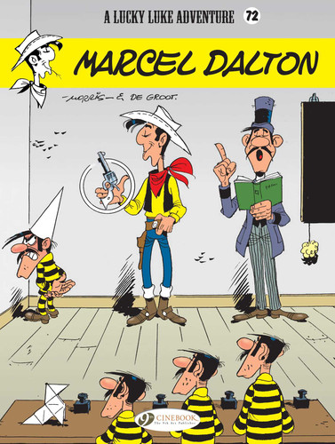 Marcel Dalton (Lucky Luke) book cover by Bob DE GROOT
