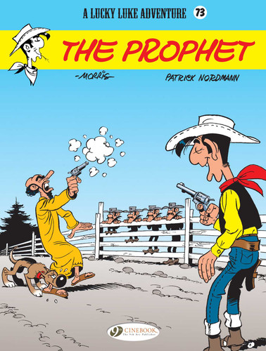 The Prophet (Lucky Luke) book cover by Patrick Nordmann