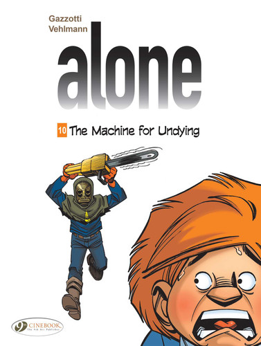 The Machine For Undying (Alone) book cover by Fabien Vehlmann