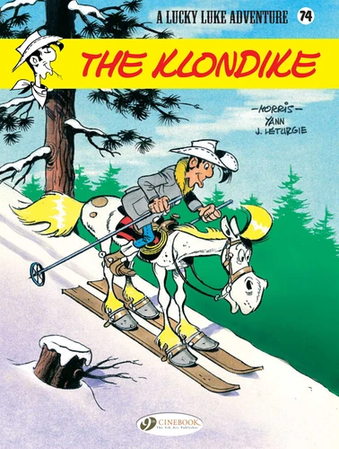 The Klondike (Lucky Luke) book cover by Jean Léturgie