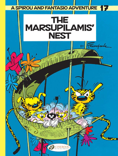 The Marsupilami's Nest (Spirou) book cover by Franquin