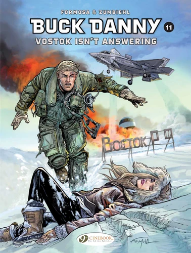 Vostok, Do You Read Me? (Buck Danny) book cover by Frederic Zumbiehl