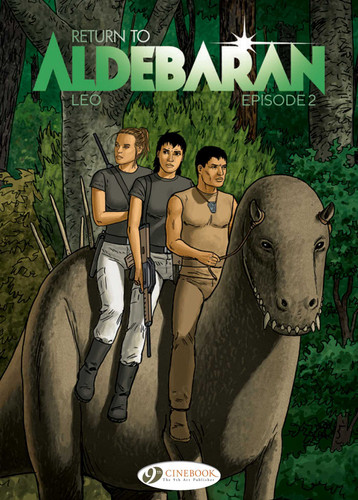 Episode 2 (Return to Aldebaran) book cover by LEO