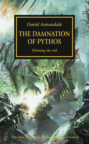 Horus Heresy: The Damnation of Pythos book cover by David Annandale