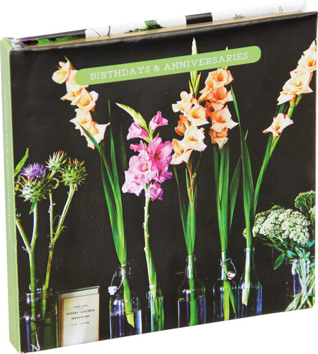 Botanical Style Birthday and Anniversary Book book cover by 
