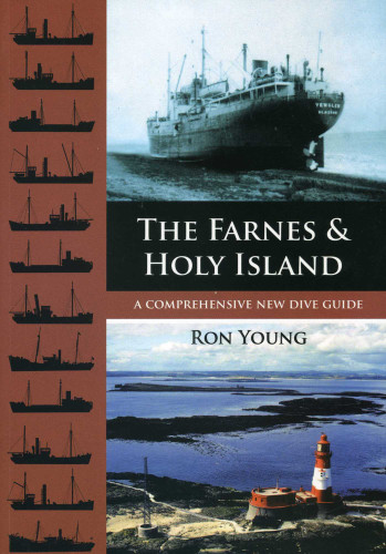 Farnes and Holy Island: A Comprehensive New Dive Guide book cover by Ron Young