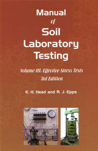 Manual of Soil Laboratory Testing book cover by K. H. Head, R. J. Epps