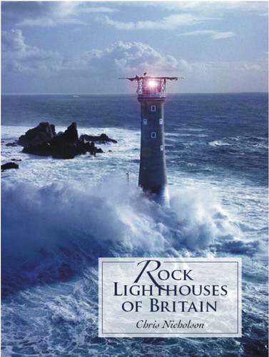 Rock Lighthouses of Britain book cover by Christopher Nicholson
