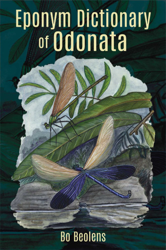 Eponym Dictionary of Odonata book cover by Bo Beolens