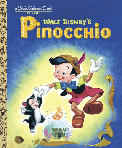 Pinocchio (Disney Classic) (Little Golden Book) book cover by Steffi Fletcher