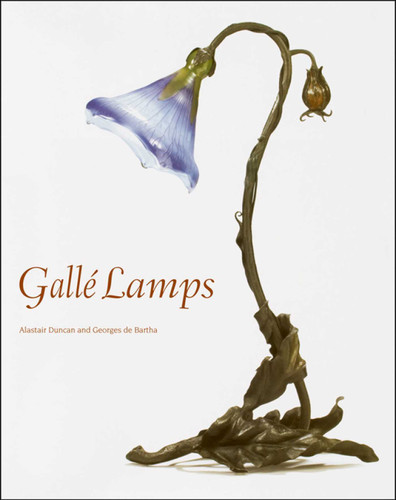 Gallé Lamps book cover by Alastair Duncan, Georges de Bartha