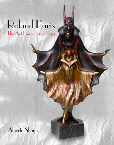 Roland Paris: The Art Deco Jester King book cover by Alberto Shayo