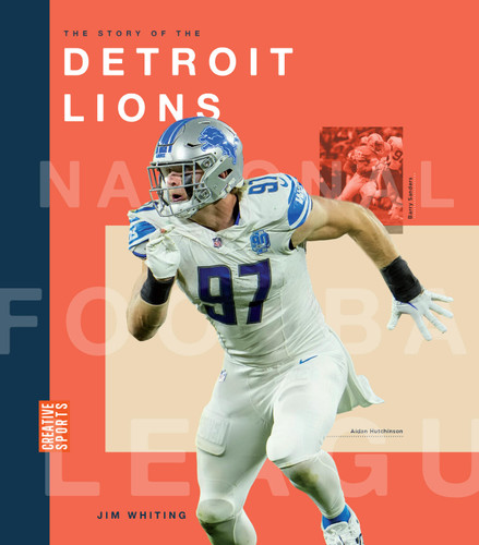 The Story of the Detroit Lions book cover by Jim Whiting