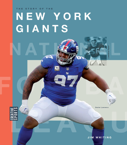 The Story of the New York Giants book cover by Jim Whiting
