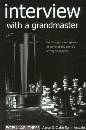 Interview with a Grandmaster book cover by Aaron Summerscale