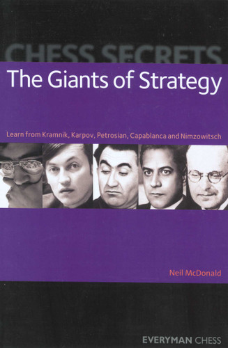 Chess Secrets: The Giants of Strategy book cover by Neil McDonald