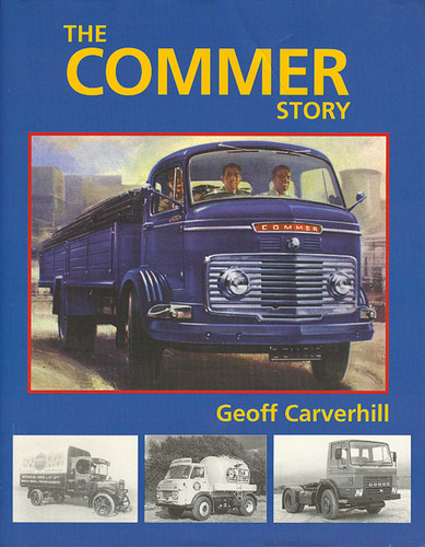 Commer Story book cover by Geoff Carverhill