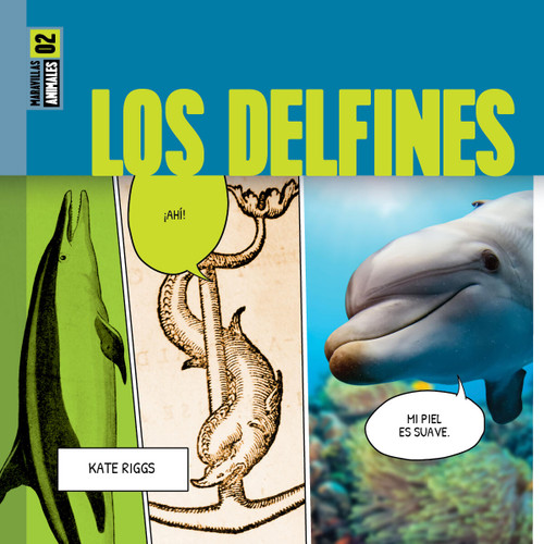 Los delfines book cover by Kate Riggs