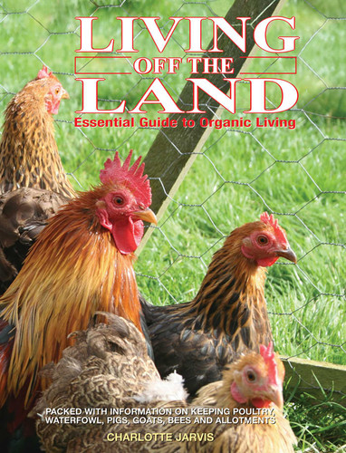 Living off the Land: Essential Guide To Organic Living: Packed Witih Information On Keeping Poultry, Waterfowl, Pigs, Goats, Bees And Allotments book cover by Charlotte Jarvis
