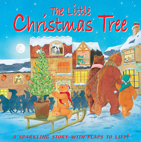 The Little Christmas Tree: A Sparkling Story with Flaps to Lift book cover by Hans Christian Andersen