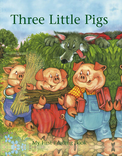 Three Little Pigs (Floor Book): My First Reading Book book cover by Janet Brown