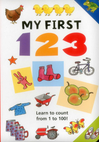 My First 123: Learn To Count From 1 To 100! book cover by 