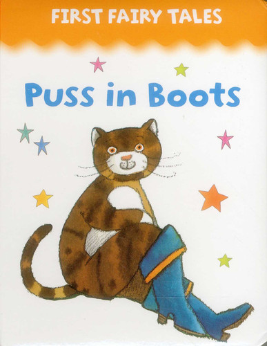 First Fairy Tales: Puss in Boots book cover by Jan Lewis