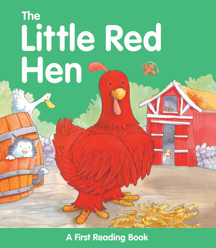 The Little Red Hen: A First Reading Book book cover by Janet Brown